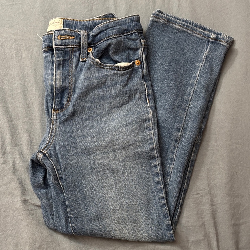 Classic Blue Women's Slim Straight Jeans